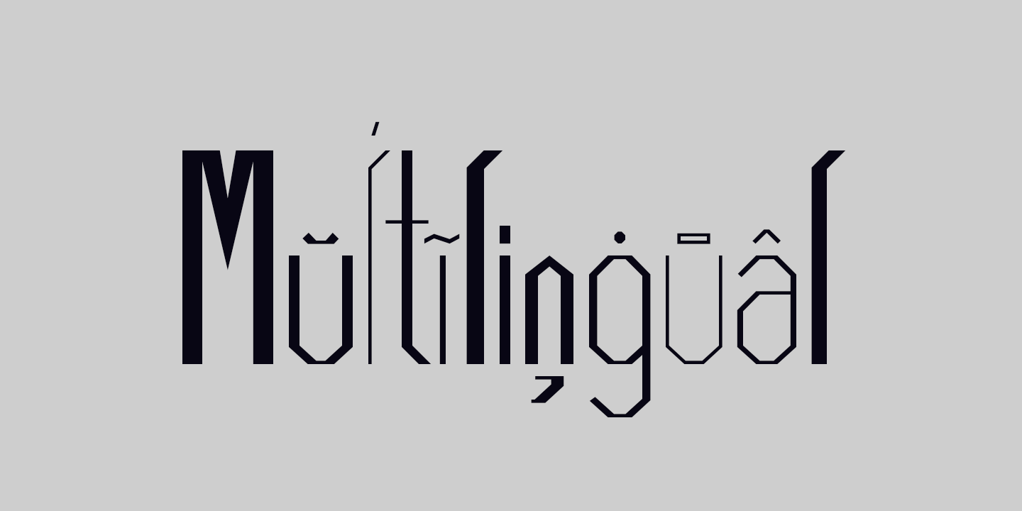 Lineam Medium Font preview
